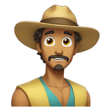 panchito anime sticker