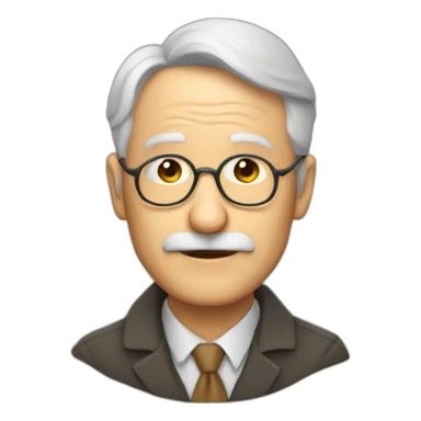 Math old teacher with triangle  sticker