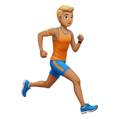 Running to malmø with runner and malmø city  sticker