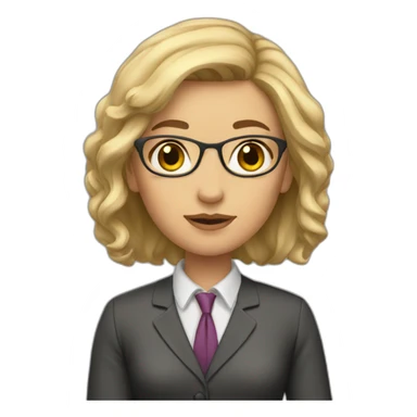women, dirty blond hair, teacher sticker