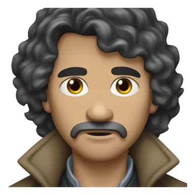 Heathcliff from Wuthering Heights sticker