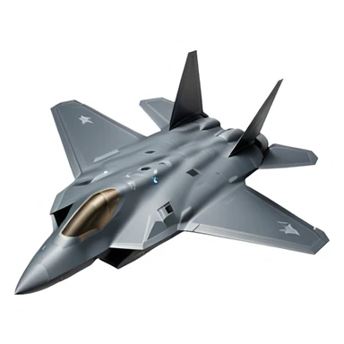 F-22 Raptor - Lockheed Martin (Model Year: 2020) (Iconic colour: Stealth gray) sticker
