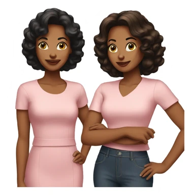 Jackie and Michelle sticker