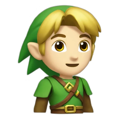 Link from Zelda sticker