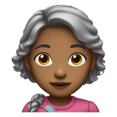 Girl with Jodie sticker