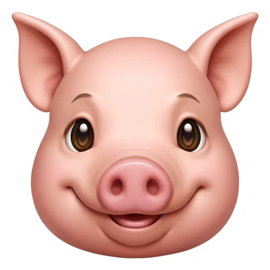 pig as Monalisa sticker