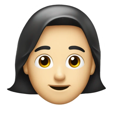 Generate an Emoji with the following in the middle: "ﷺ" surronded by a black area and a white borde sticker