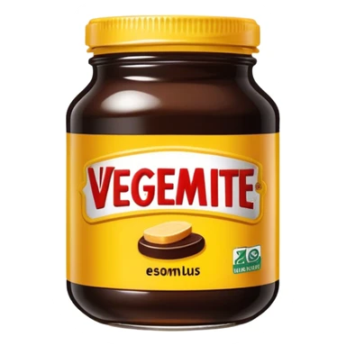 a jar of vegemite sticker