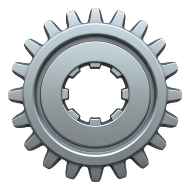 Gear wheel sticker
