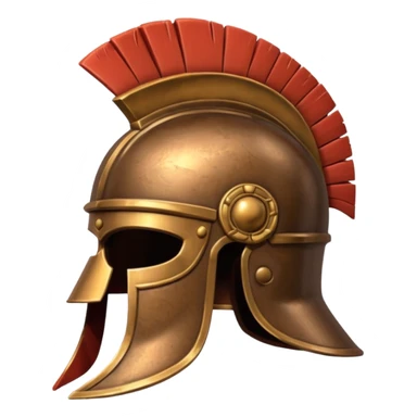 Roman Gladiator hat sticker