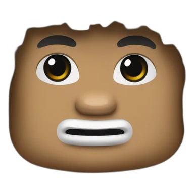 lego big foot head sticker