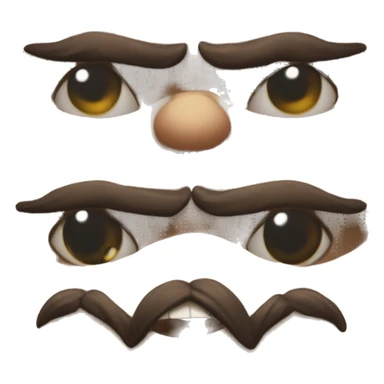 Three Musketeers smirk sticker