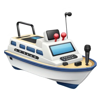 Karaoke boat sticker