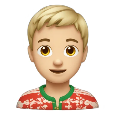 belarussian boy sticker