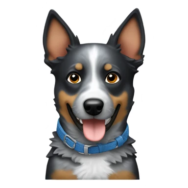 Australian blue heeler dog sticker