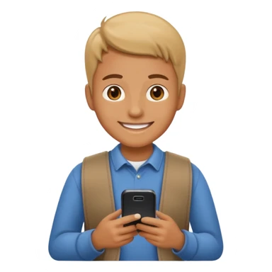 learning reading phone on tiktok sticker