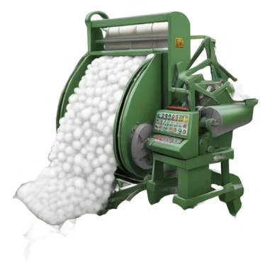Cotton picker sticker