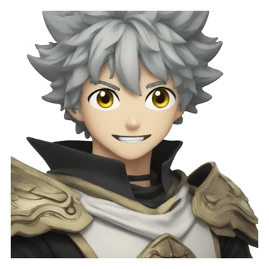 Asta black clover sticker