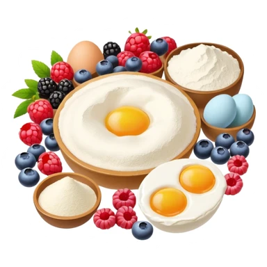 hobby baking ingredients sticker