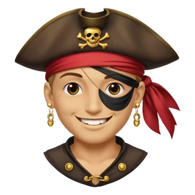 Pirates emoji sticker
