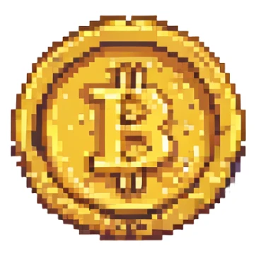 gold coin sticker