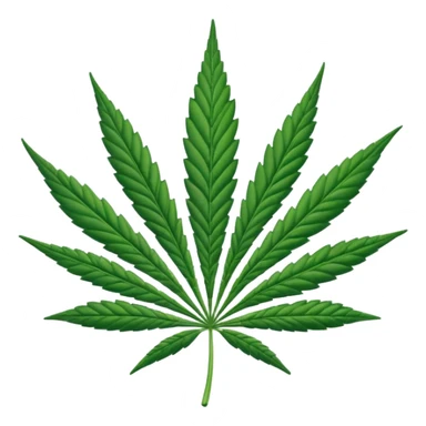Hola de cannabis sticker