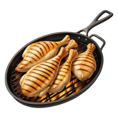 one Grilled Chicken breast sticker