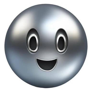 Metal cute Kirby ball driving on 4 car wheels sticker