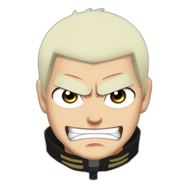 Itadori from jujutsu kaisen  angry sticker