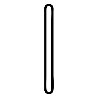 simple stick, minimal design sticker