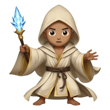 Sukuna from Jujutsu Kaisen fighting a wizard sticker