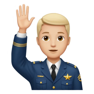 Hitler salute arm raised sticker