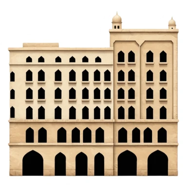 Balad buildings in jeddah sticker