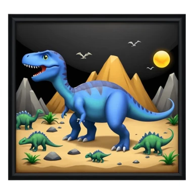 Ideas in a tarpit, just like how dinosaurs died sticker