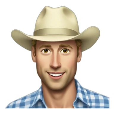 Prince William as beach bum sticker