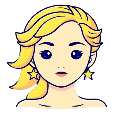 universe goddess Sophia with pretty perfect feminine attractive face, cosmic beauty with detailed delicate facial features, starry goddess with ethereal glow sticker