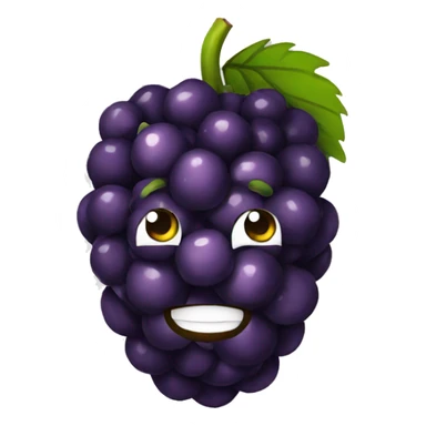 Blackberry loving sticker