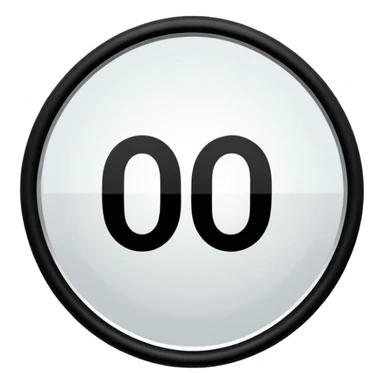 oval road sign  sticker