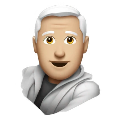 On the road white Tesla sticker