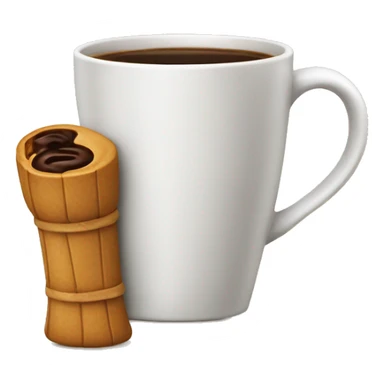 Cane con tazza di caffè  sticker