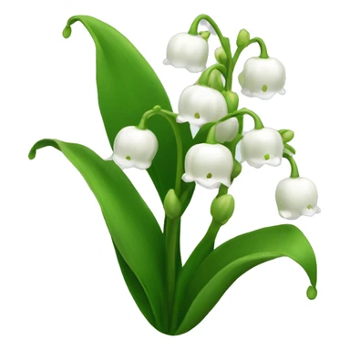 Lilly of the valley  sticker
