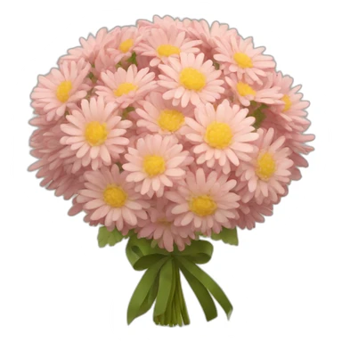 ta bouquet of chrysanthemums sticker