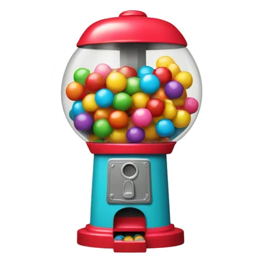 retro gumball machine sticker