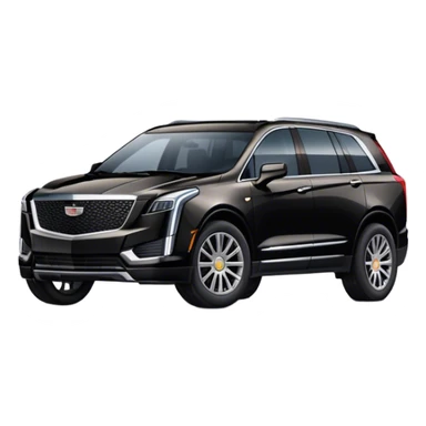 ALL Black CADILLAC XT6  sticker