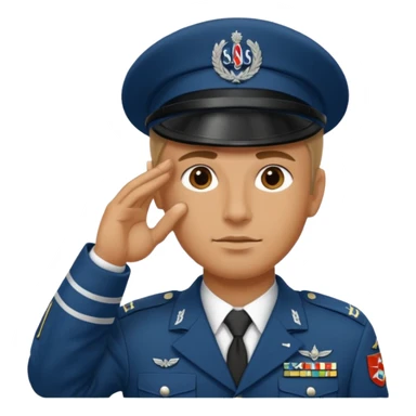 Soldat der salotiert und den SAS Buchstaben sticker