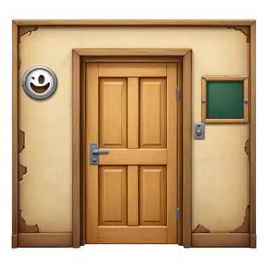 open classroom doorway sticker