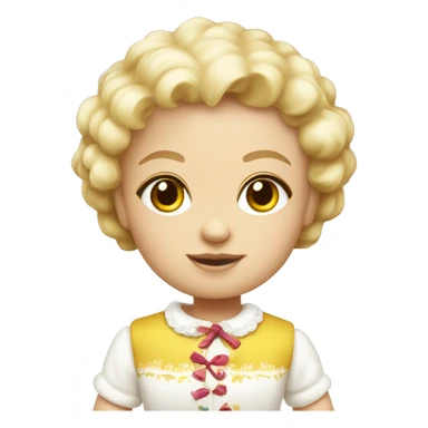 polish toy doll sticker