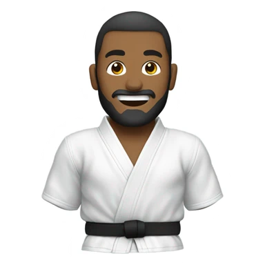 Jiujitsu blue belt sticker