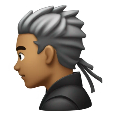 Ninja getting a low taper fade sticker