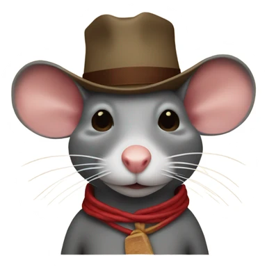 Rat terroir in sombrero  sticker